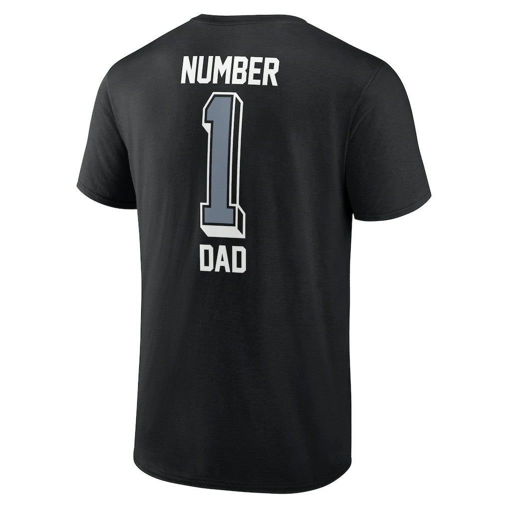 Number One Dad T-Shirt - Las Vegas Raiders