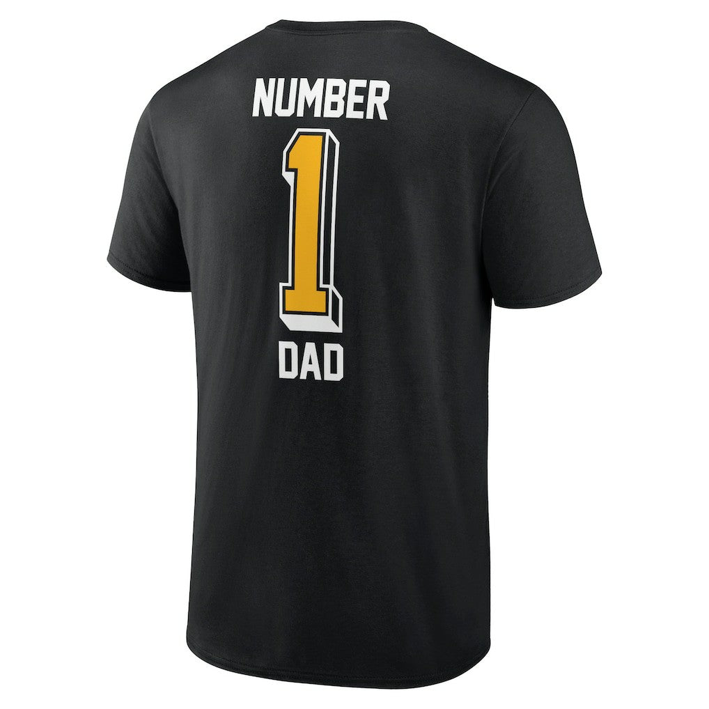 Number One Dad T-Shirt - Pittsburgh Steelers