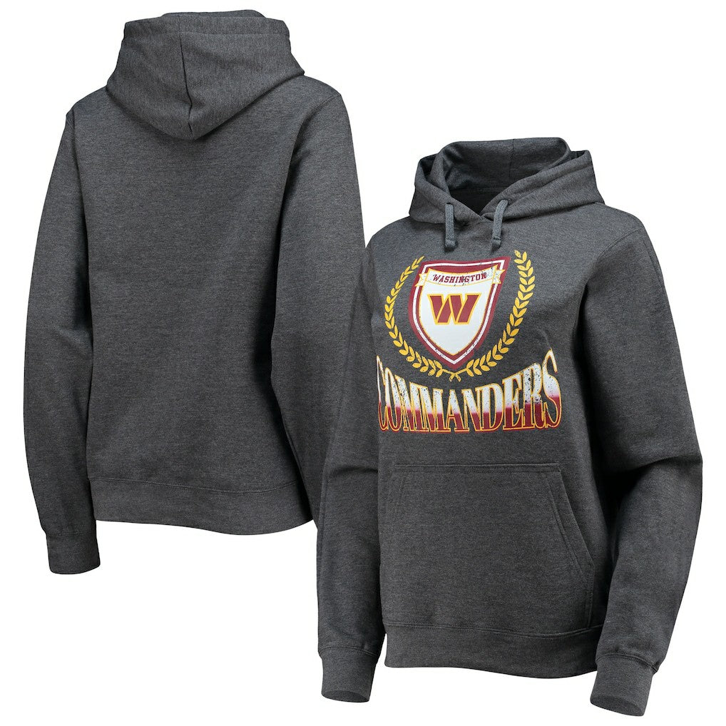 WEAR by Erin Andrews Women's Fleece Pullover Hoodie - Washington Commanders