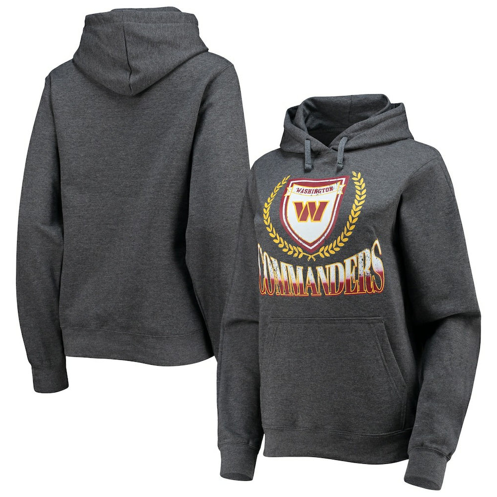 WEAR by Erin Andrews Women's Fleece Pullover Hoodie - Washington Commanders