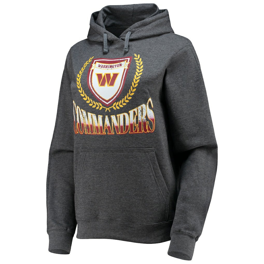 WEAR by Erin Andrews Women's Fleece Pullover Hoodie - Washington Commanders