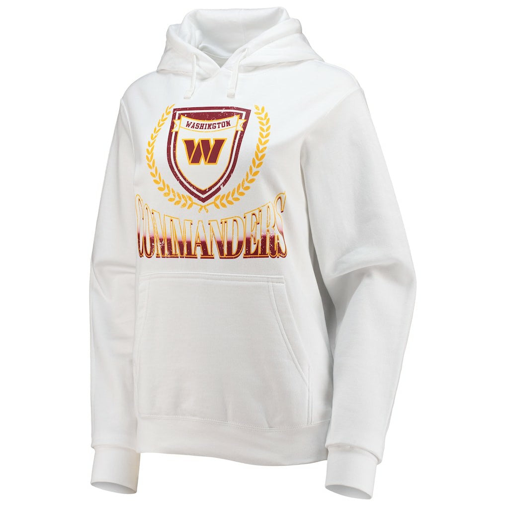 WEAR by Erin Andrews Women's Fleece Pullover Hoodie - Washington Commanders