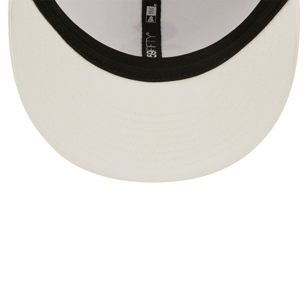 MLB Chicago White Sox New Era White on White 59FIFTY Fitted Hat