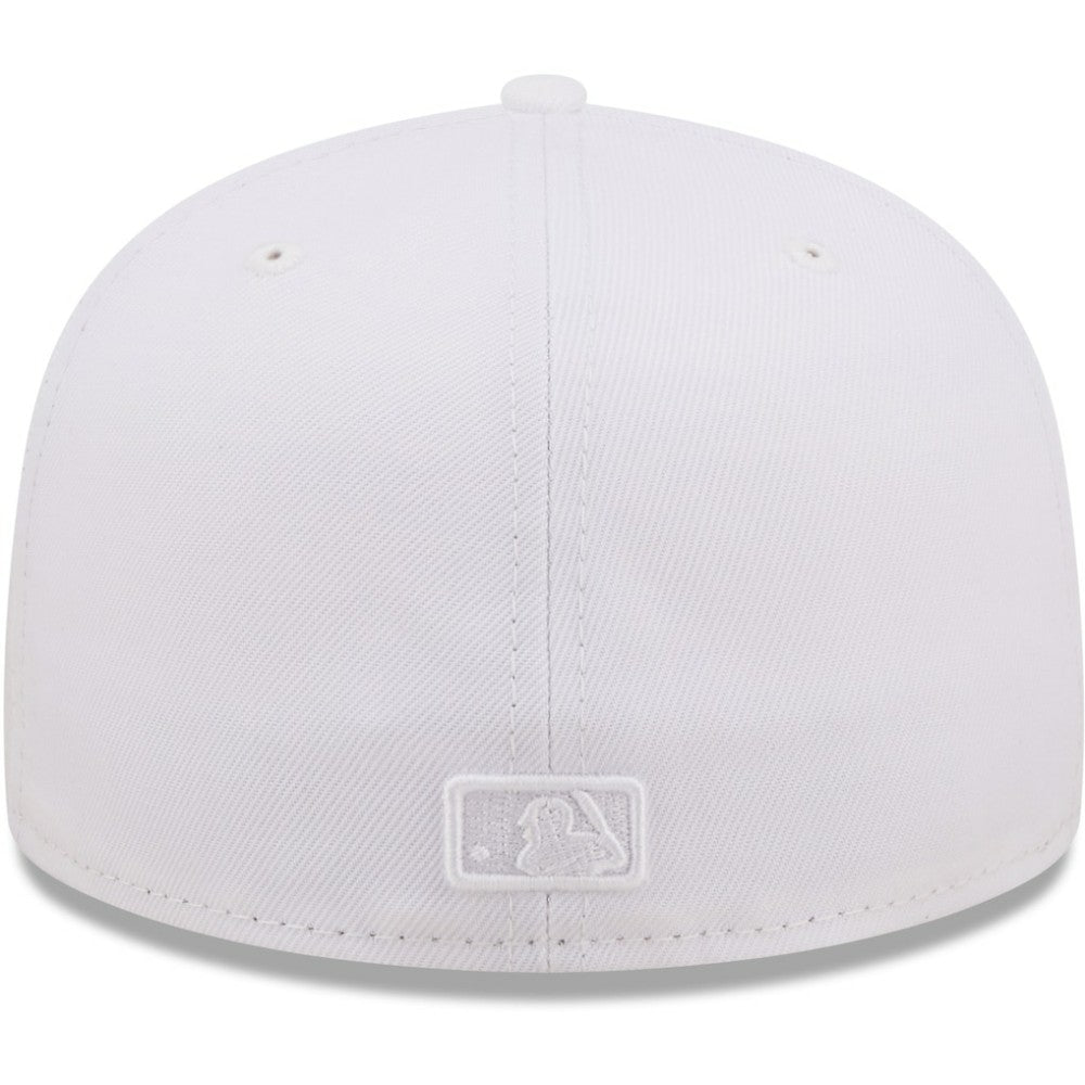 MLB Pittsburgh Pirates New Era White on White 59FIFTY Fitted Hat