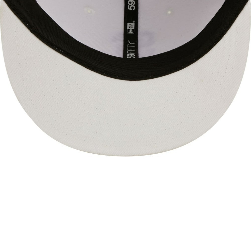 MLB San Francisco Giants New Era White on White 59FIFTY Fitted Hat