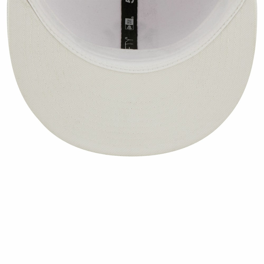 MLB New York Yankees New Era White on White 59FIFTY Fitted Hat