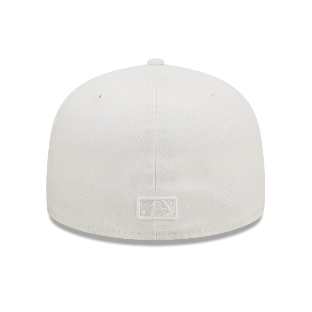 MLB Baltimore Orioles New Era White on White 59FIFTY Fitted Hat