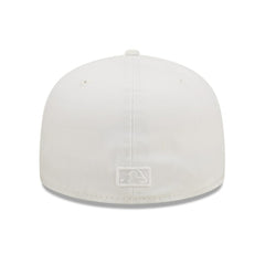 MLB Baltimore Orioles New Era White on White 59FIFTY Fitted Hat