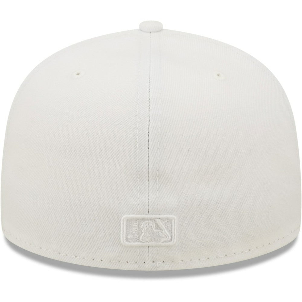MLB Boston Red Sox New Era White on White 59FIFTY Fitted Hat