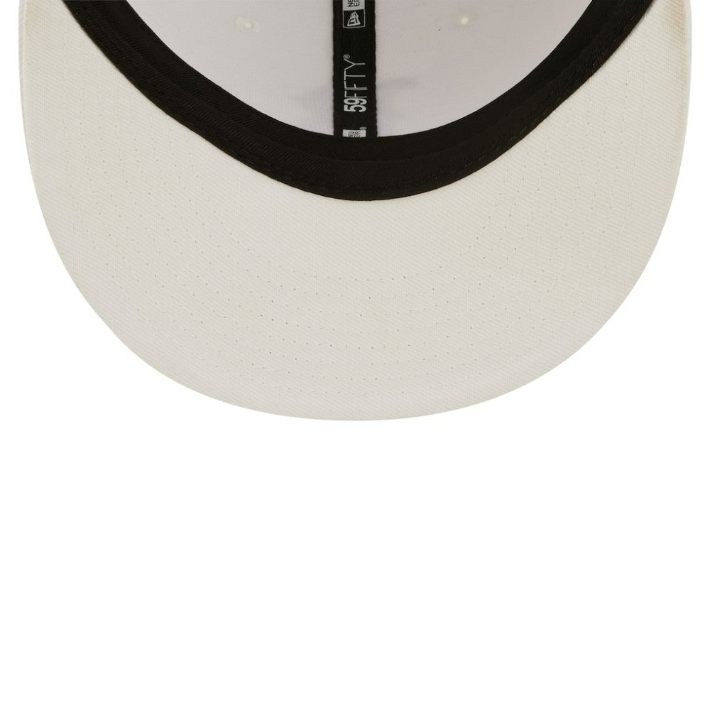 MLB Boston Red Sox New Era White on White 59FIFTY Fitted Hat