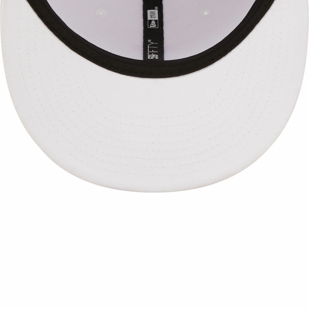 MLB Los Angeles Angels New Era White on White 59FIFTY Fitted Hat