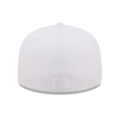 MLB San Diego Padres New Era White on White 59FIFTY Fitted Hat