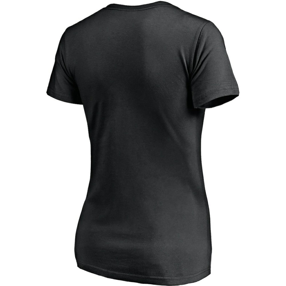NHL Black Florida Panthers Fanatics Women' s Overtime V-Neck T-Shirt