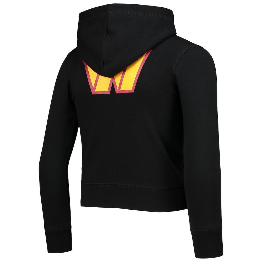 Girls Youth Full-Zip Hoodie - Washington Commanders