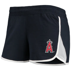 MLB Los Angeles Angels New Era Women's Stretch French Terry Shorts