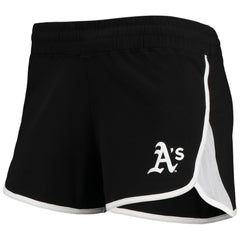 MLB Athletics New Era Women's Stretch French Terry Shorts
