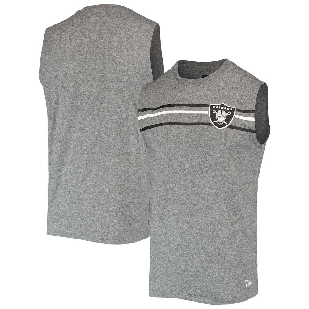 Brushed Sleeveless Tank Top - Las Vegas Raiders
