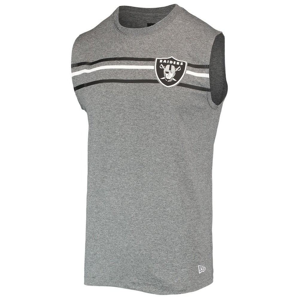 Brushed Sleeveless Tank Top - Las Vegas Raiders