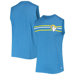 Brushed Sleeveless Tank Top - Los Angeles Rams