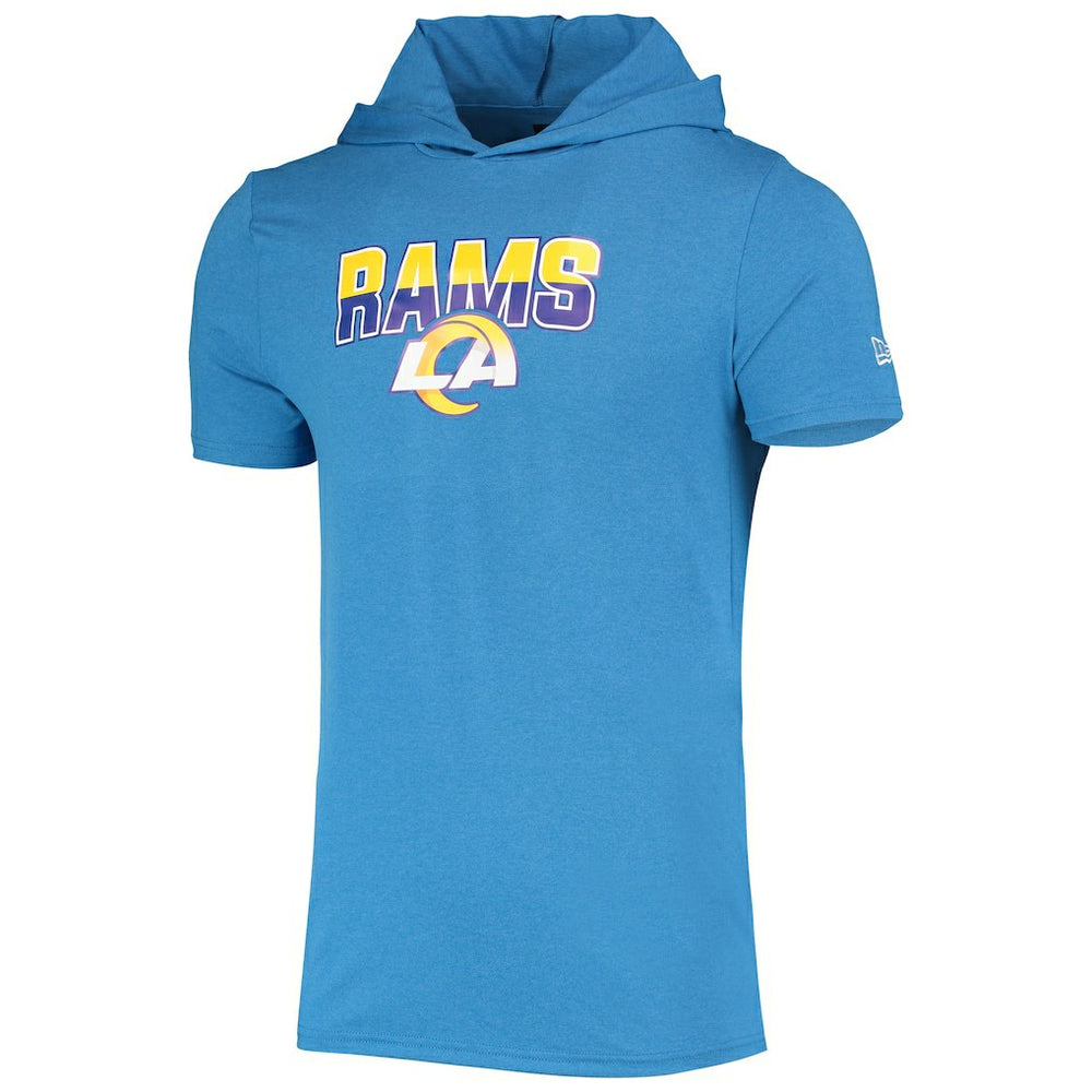 Team Brushed Hoodie T-Shirt - Los Angeles Rams