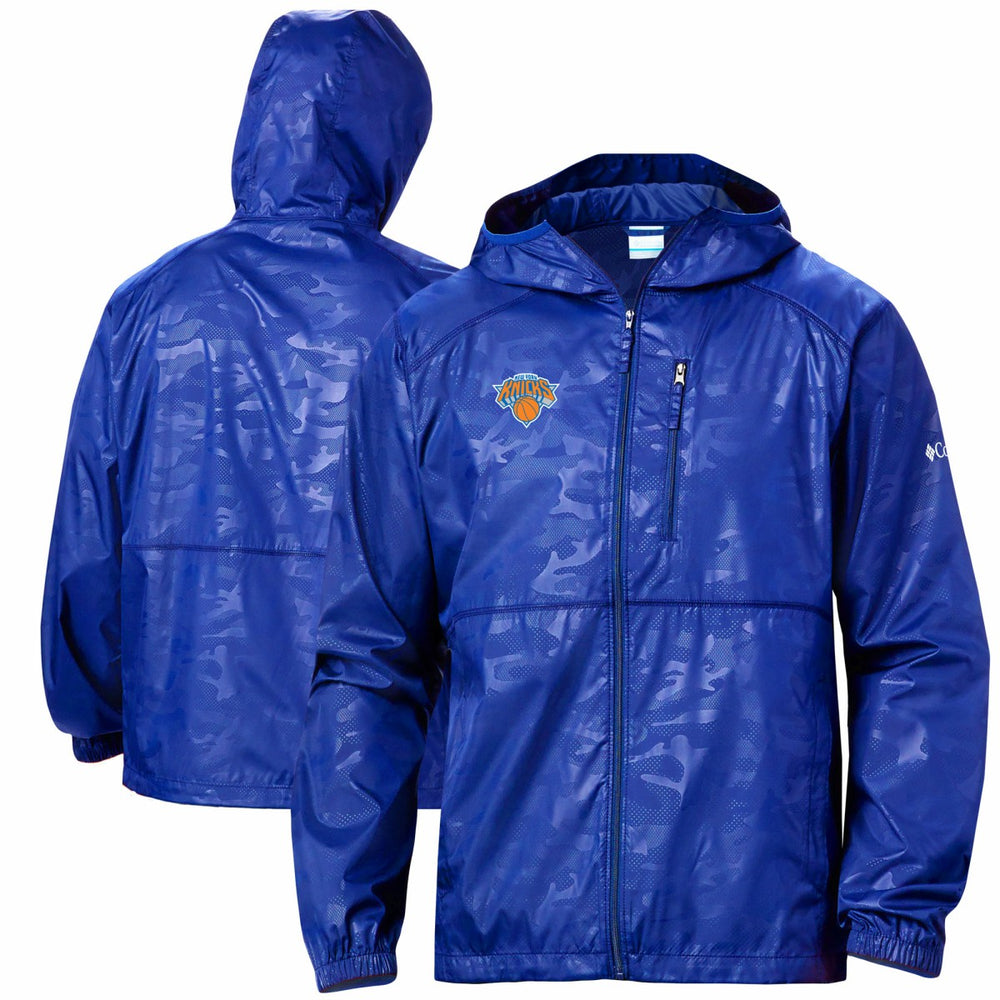 NBA New York Knicks Camo Flash Forward Full-Zip Windbreaker Jacket