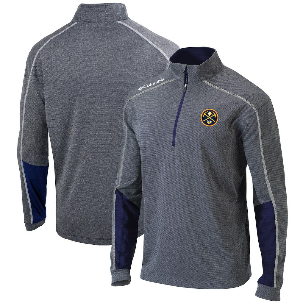 NBA Denver Nuggets Omni-Wick Shotgun 2.0 Quarter-Zip Pullover Top sale