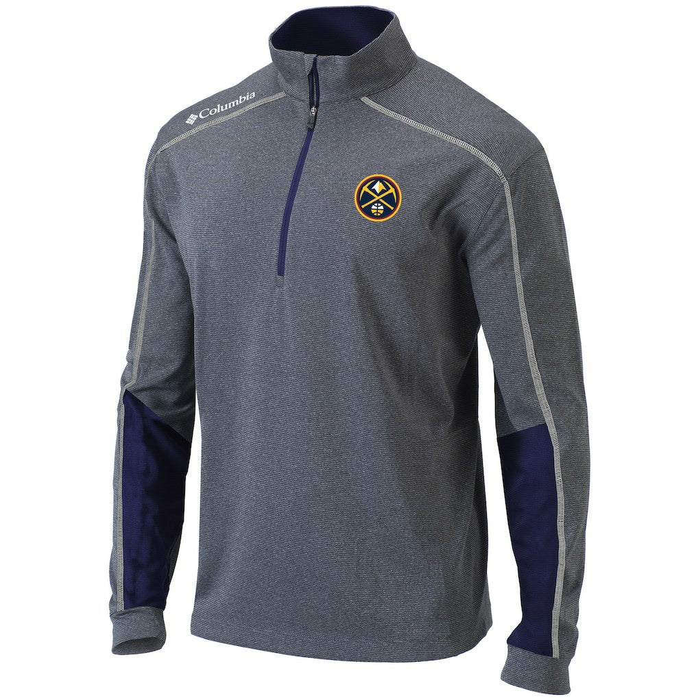 NBA Denver Nuggets Omni-Wick Shotgun 2.0 Quarter-Zip Pullover Top sale