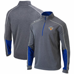 NBA New York Knicks Omni-Wick Shotgun 2.0 Quarter-Zip Pullover Top