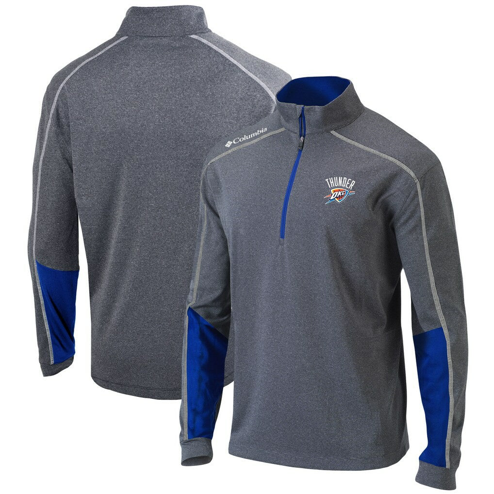 NBA Oklahoma City Thunder Omni-Wick Shotgun 2.0 Quarter-Zip Pullover Top