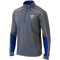 NBA Oklahoma City Thunder Omni-Wick Shotgun 2.0 Quarter-Zip Pullover Top