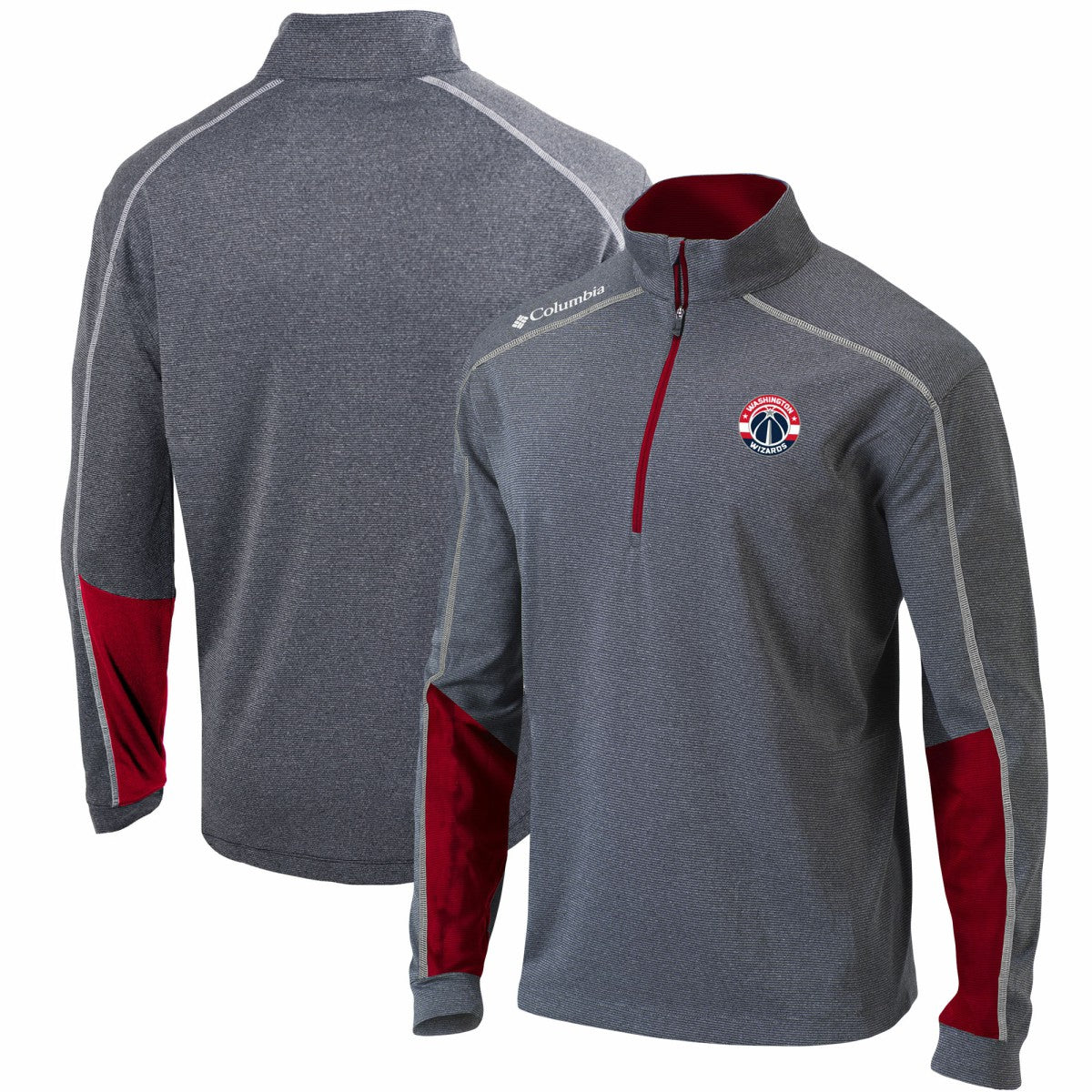 NBA Washington Wizards Omni-Wick Shotgun 2.0 Quarter-Zip Pullover Top