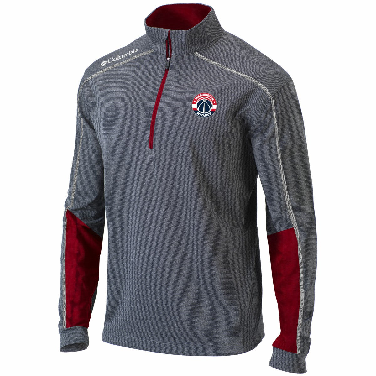 NBA Washington Wizards Omni-Wick Shotgun 2.0 Quarter-Zip Pullover Top