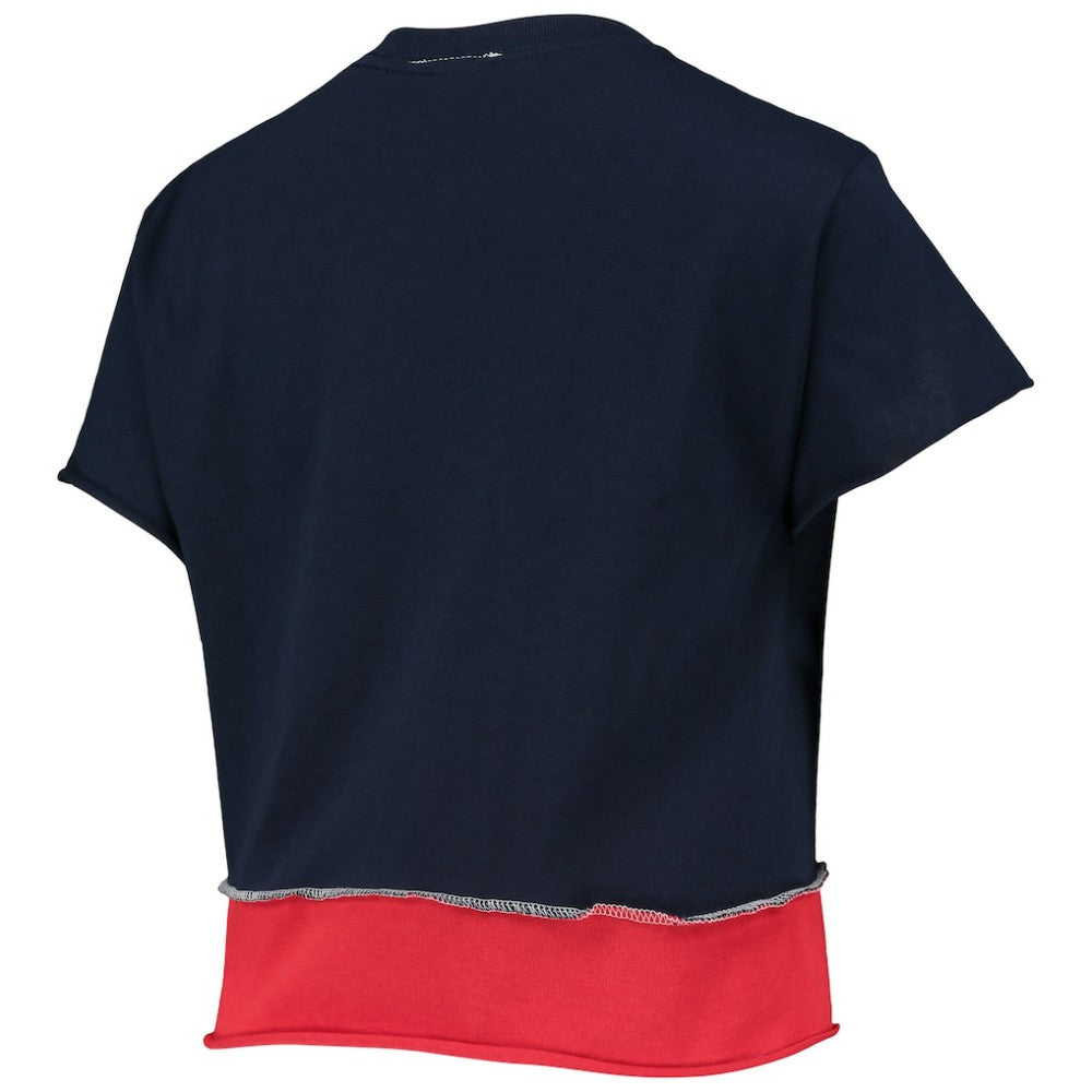 MLB Boston Red Sox Refried Apparel Women's Cropped T-Shirt