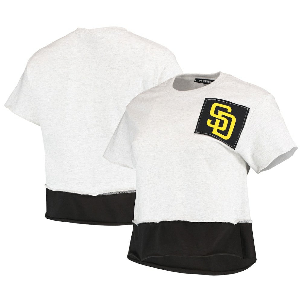MLB San Diego Padres Refried Apparel Women's Cropped T-Shirt