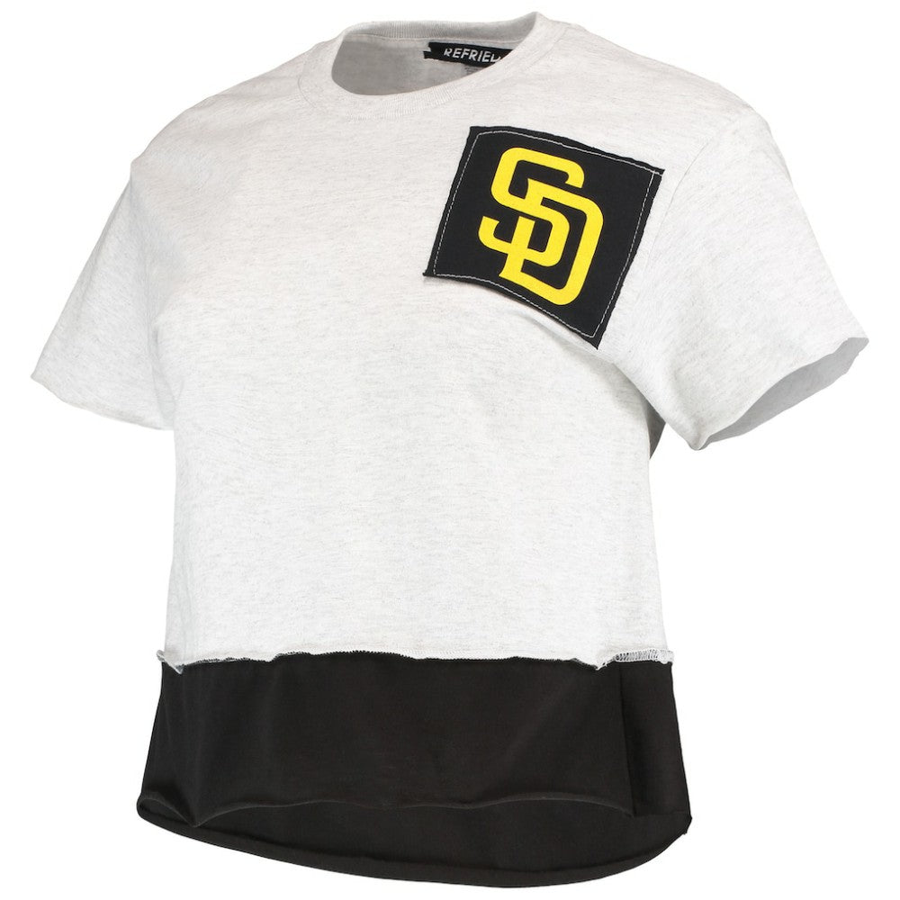 MLB San Diego Padres Refried Apparel Women's Cropped T-Shirt