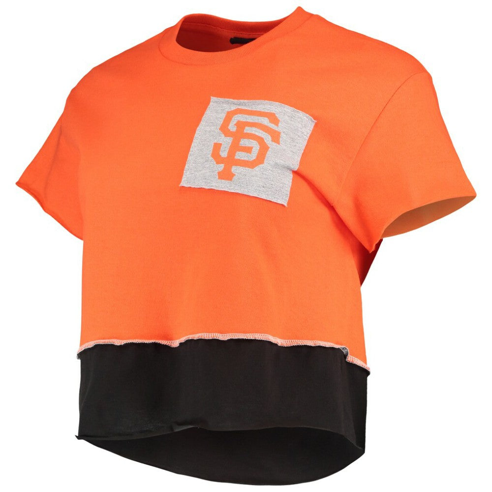 MLB San Francisco Giants Refried Apparel Women's Cropped T-Shirt