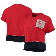 MLB St. Louis Cardinals Refried Apparel Women's Cropped T-Shirt