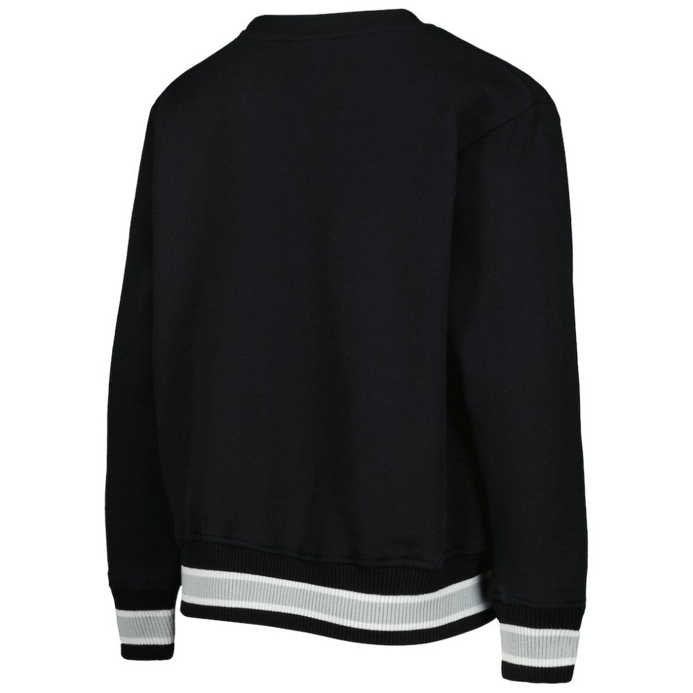 NHL Black Vegas Golden Knights Youth Classic Blueliner Pullover Sweatshirt