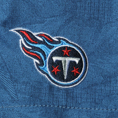 Naples Layered Leaves Swim Trunks - Tennessee Titans
