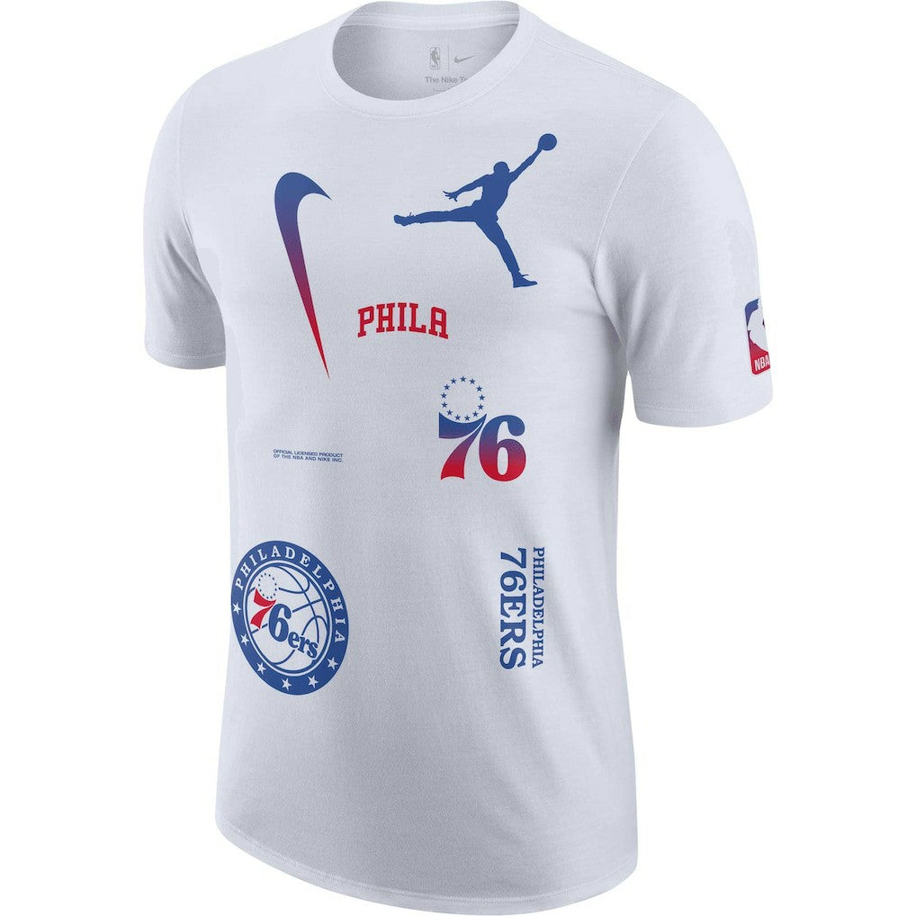NBA Philadelphia 76ers Jordan Brand Courtside Statement Edition Max90 T-Shirt