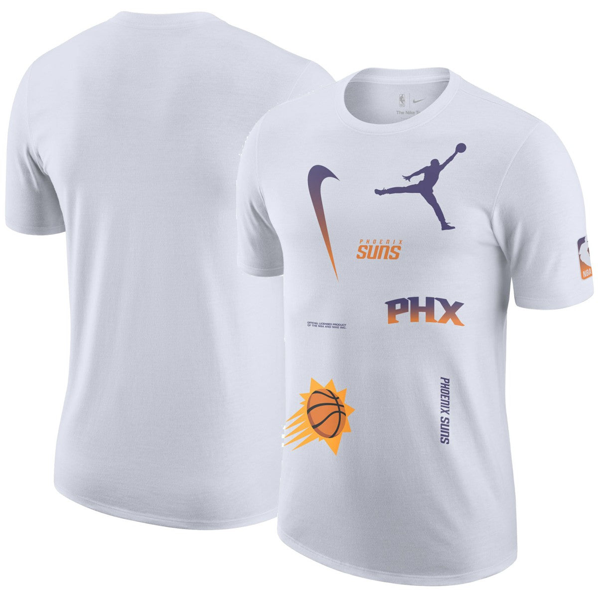 NBA Phoenix Suns Jordan Brand Courtside Statement Edition Max90 T-Shirt