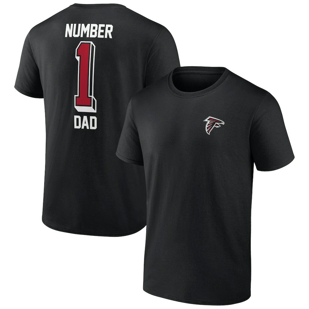 Number One Dad T-Shirt - Atlanta Falcons