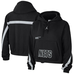 NBA Brooklyn Nets Jordan Brand Women's Courtside Statement Edition Pullover Hoodie