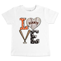 MLB San Francisco Giants Tiny Turnip Youth Baseball Love T-Shirt