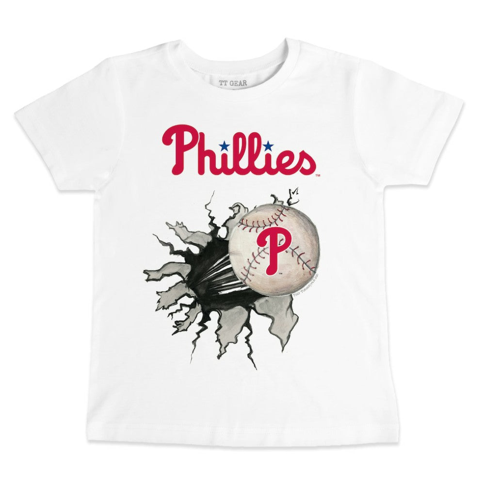 MLB Philadelphia Phillies Tiny Turnip Youth Baseball Tear T-Shirt