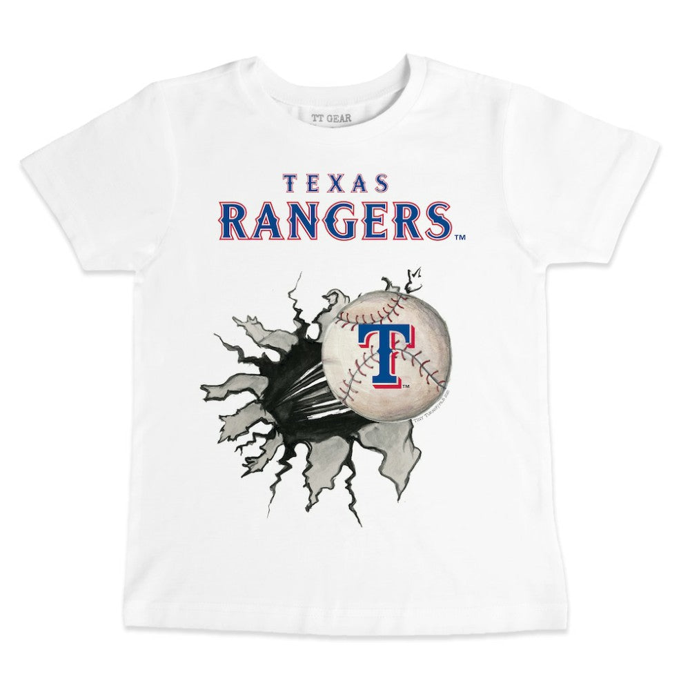 MLB Texas Rangers Tiny Turnip Youth Baseball Tear T-Shirt