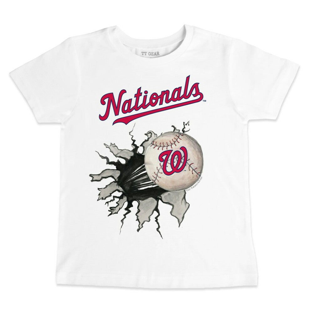 MLB Washington Nationals Tiny Turnip Youth Baseball Tear T-Shirt