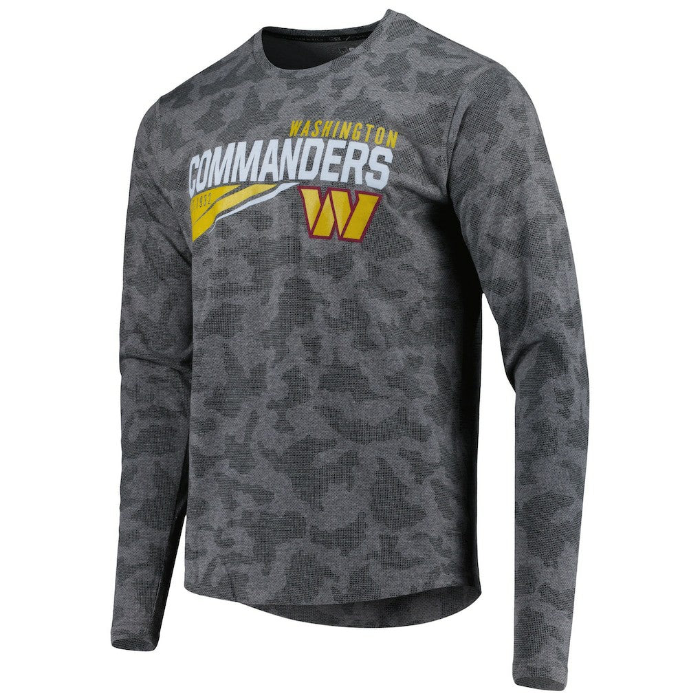 MSX by Michael Strahan Camo Long Sleeve T-Shirt - Washington Commanders