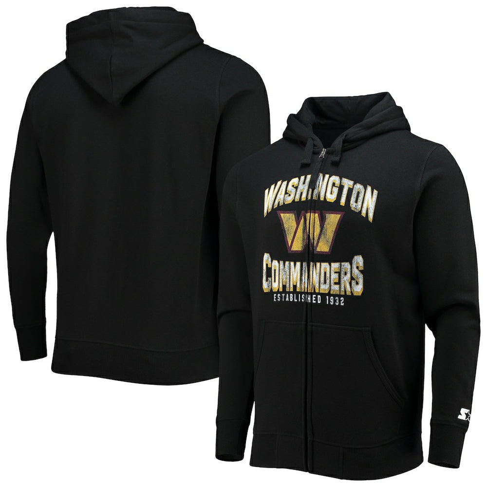 Starter Post-Season Full-Zip Hoodie - Washington Commanders