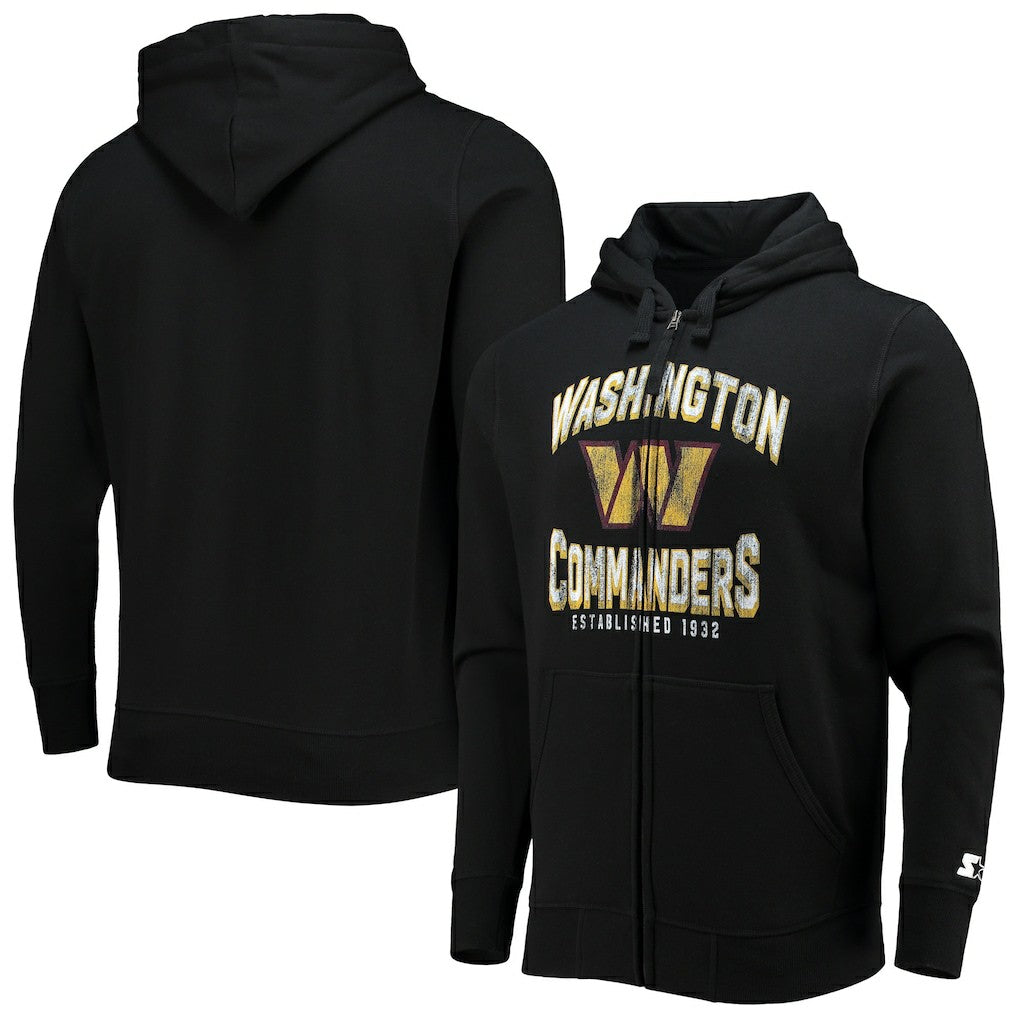Starter Post-Season Full-Zip Hoodie - Washington Commanders
